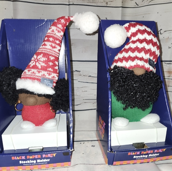 Black paper party Other - BLACK  PAPER  PARTY STOCKING  HOLDERS